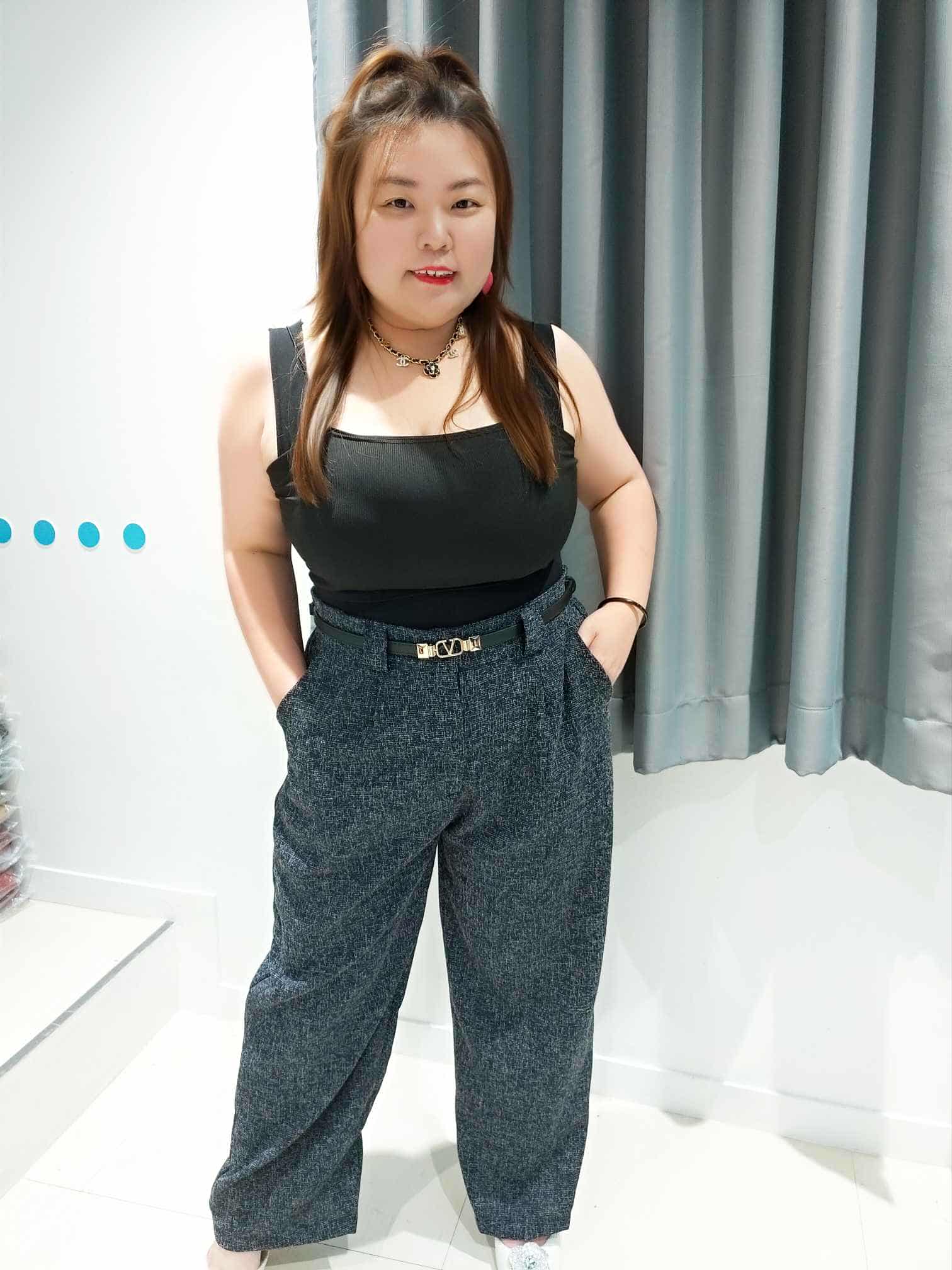 DOC09 小香风设计长裤