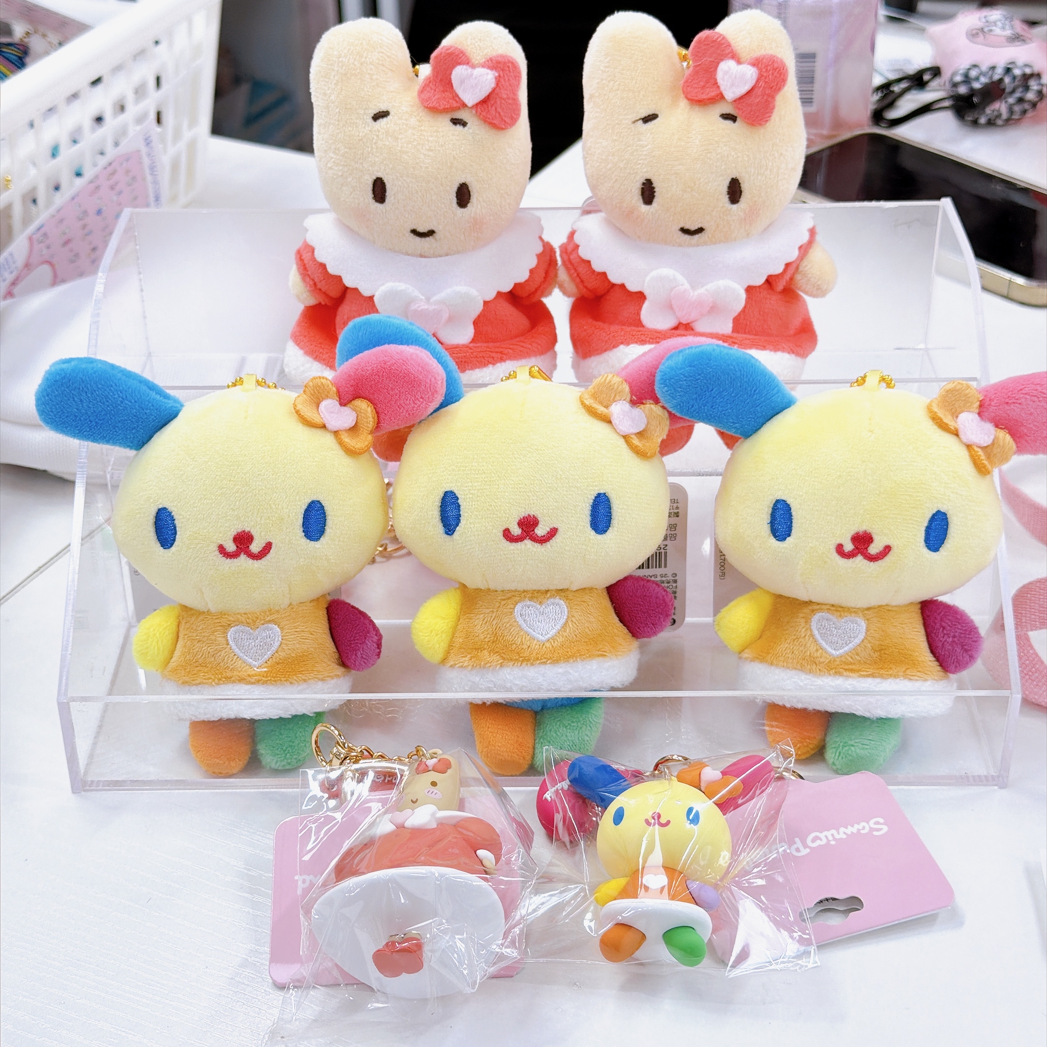 日本直送日本版Sanrio Puroland 限定公仔掛飾鎖匙扣 