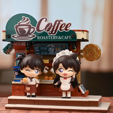 [名偵探柯南 x LOTTE CINEMA] Kuppy Cafe Model Figure (5種)