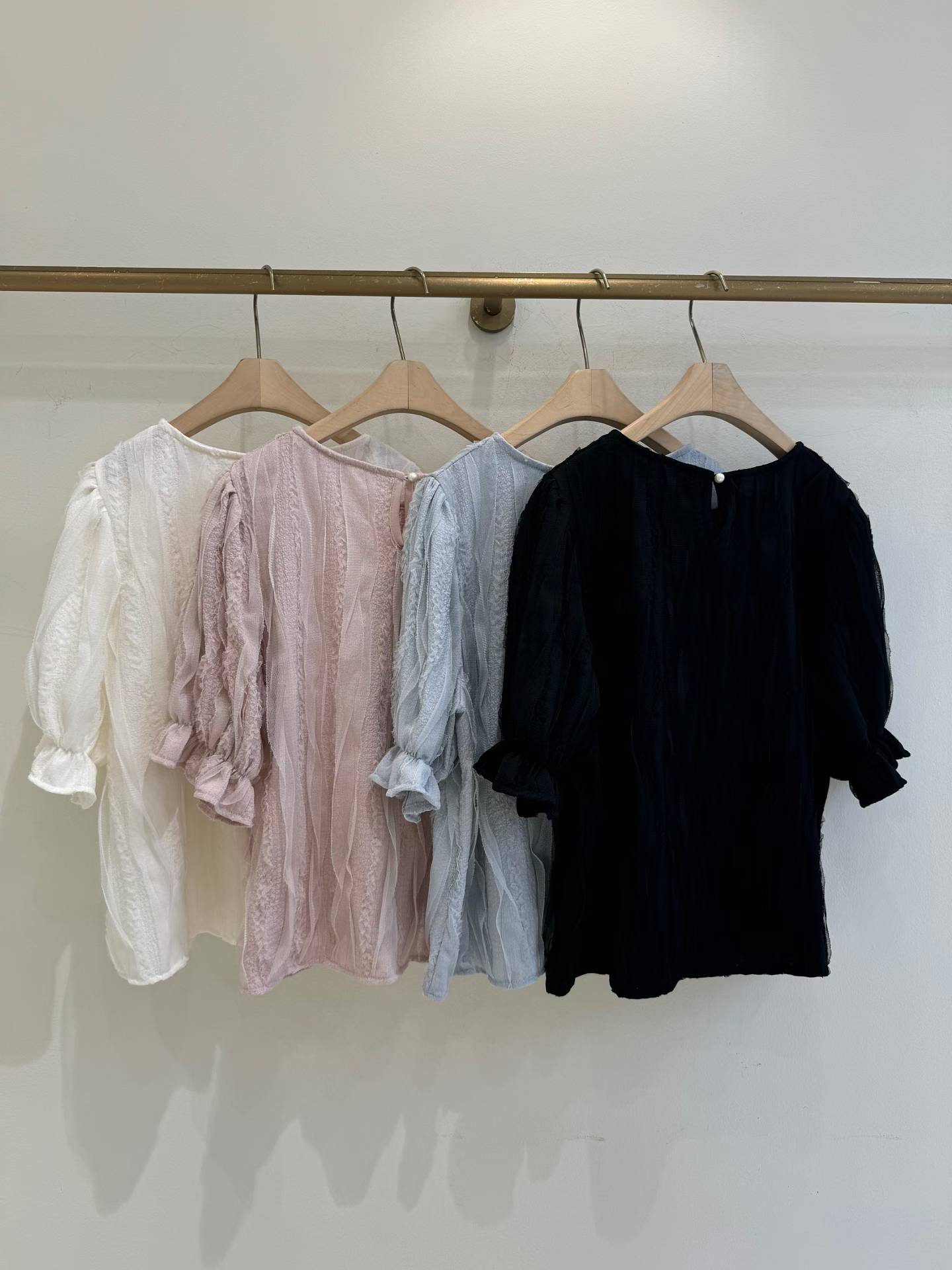 SP07_05 立體LACE BL (4色)