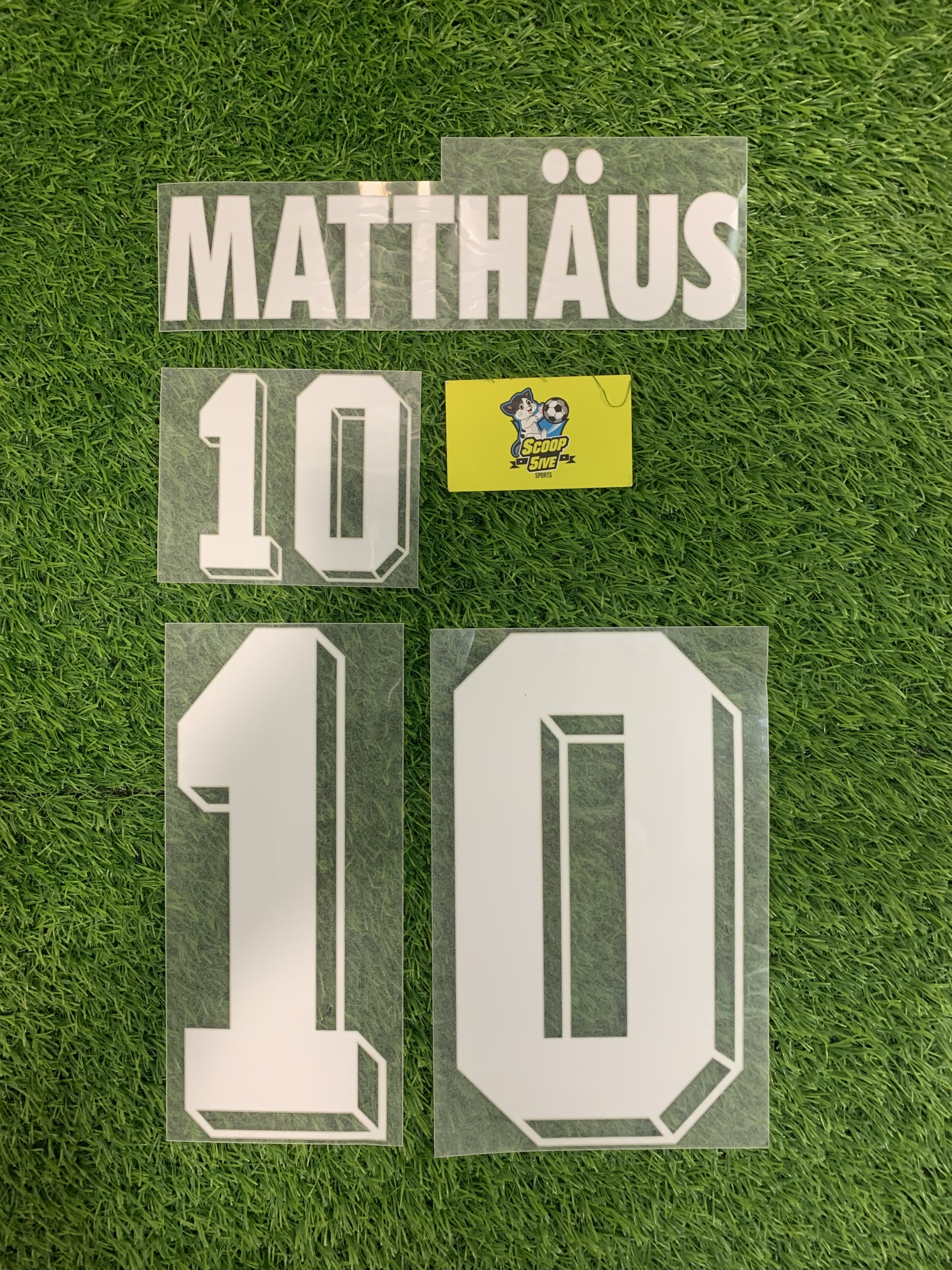1994 德國 作客 DIY 印字 絨字 10 Matthaus