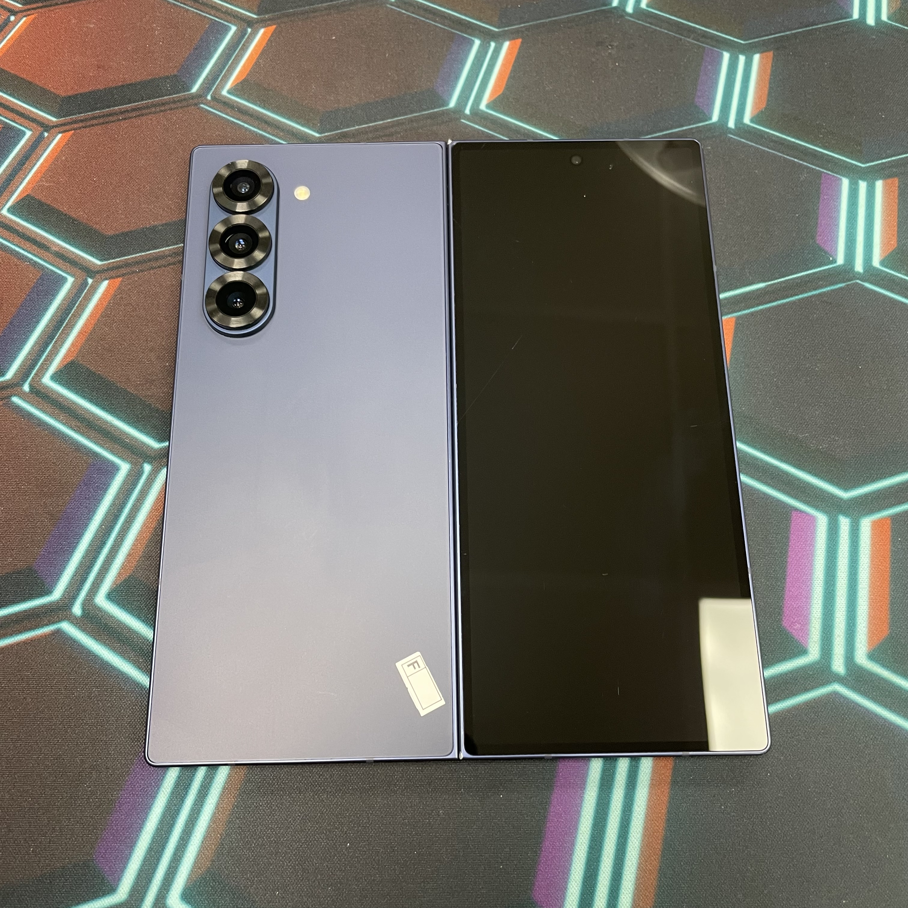 *7473 Galaxy Z Fold 6 勁靚機 12+256GB 藍色 blue