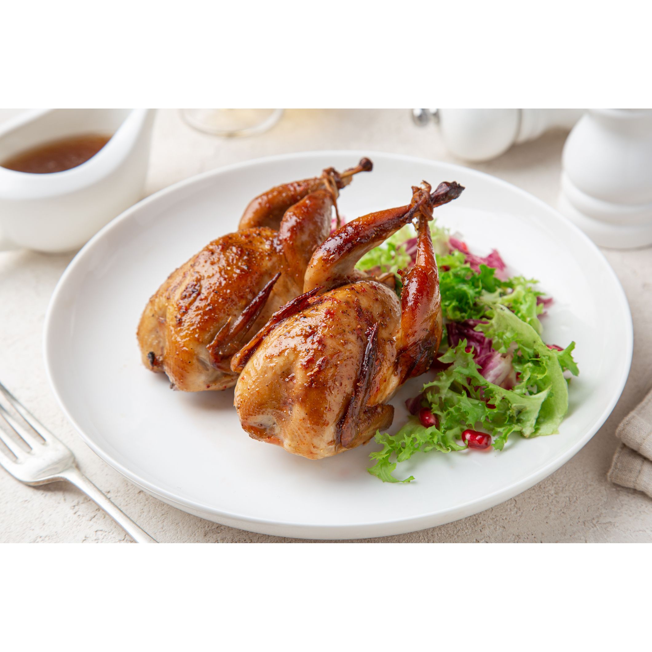 <3/3 - 9/3 購物優惠> Frozen French Quail (oven-ready)  急凍法國原隻鵪鶉  
