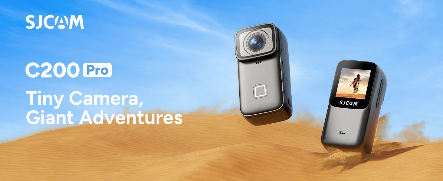SJCAM C200 Pro 4K迷你運動相機