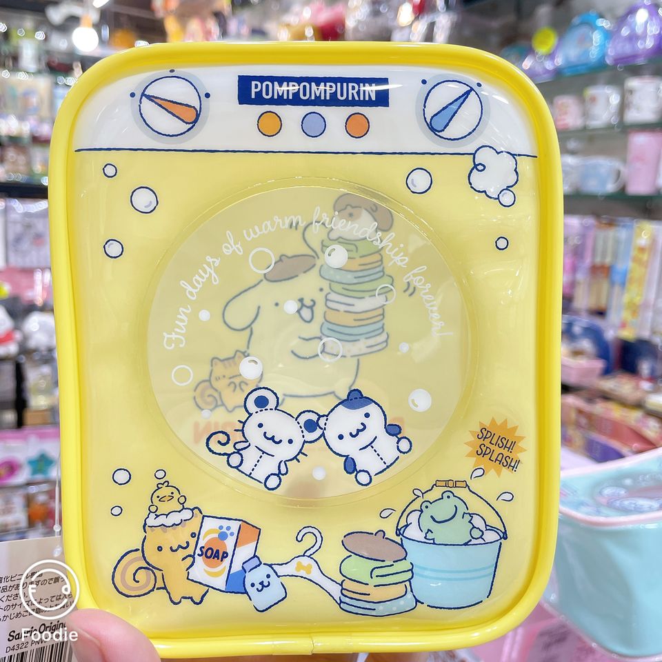 日本直送Sanrio洗衣機拉鏈袋-可放公仔在內-15×8×12.5-cm | hawaiitoys