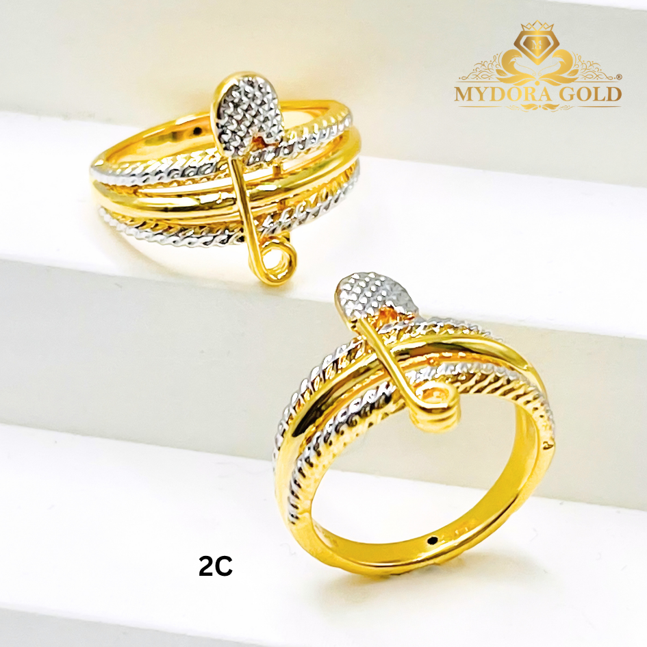 MYDORA Cincin Safety Pin Premium (5G) l EMAS 916/22K