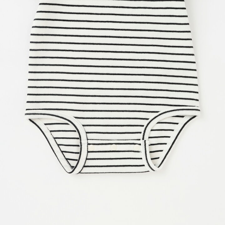 🇯🇵預訂 日本直送🇯🇵Petit Main四色扇形領短袖包屁衣