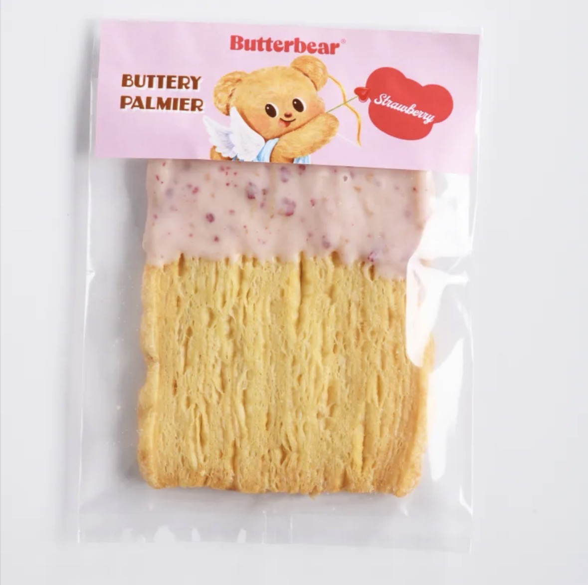 【預訂】泰國 Butter Bear 黃油小熊周邊 Strawberry Palmier