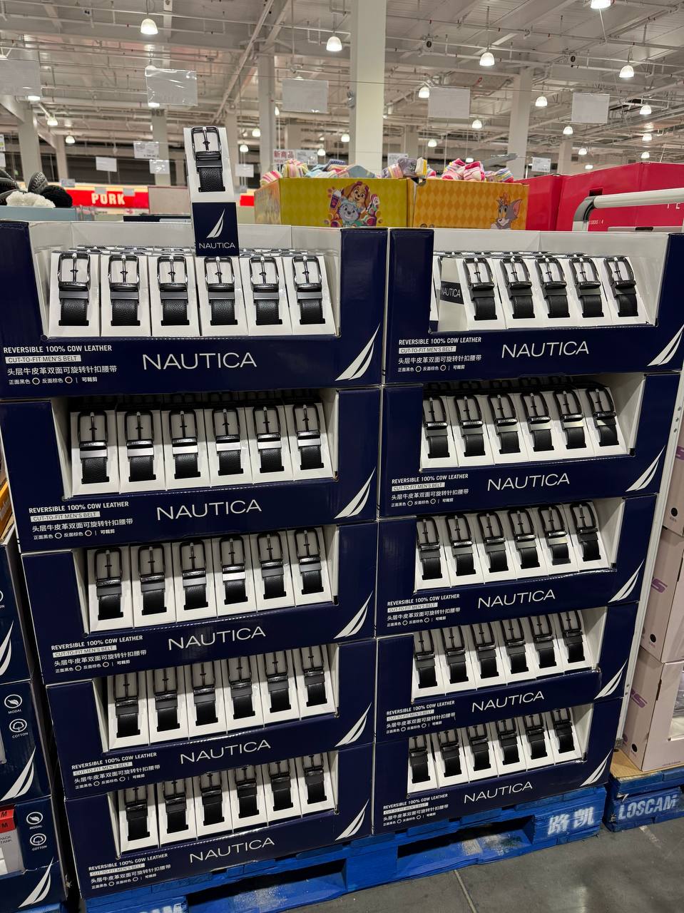 🇯🇵NAUTICA男士双面牛皮皮带