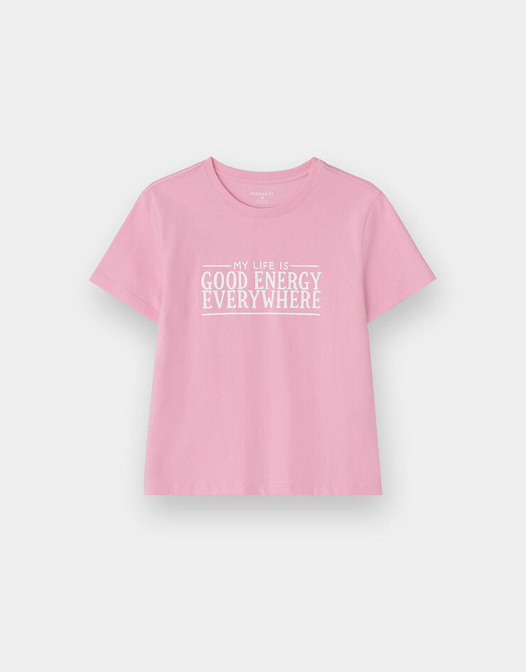 🇰🇷 韓國 Giordano Graphic Tee｜GOOD ENERGY EVERYWHERE