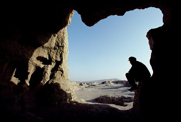 Taklimakan Desert Ruins, 1988 - Scott Lynn Riley