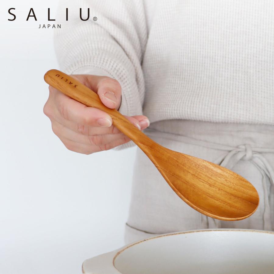 【現貨】🔥🔥【日本製《SALIU》天然柚木寬面大容量多功能料理分菜匙】