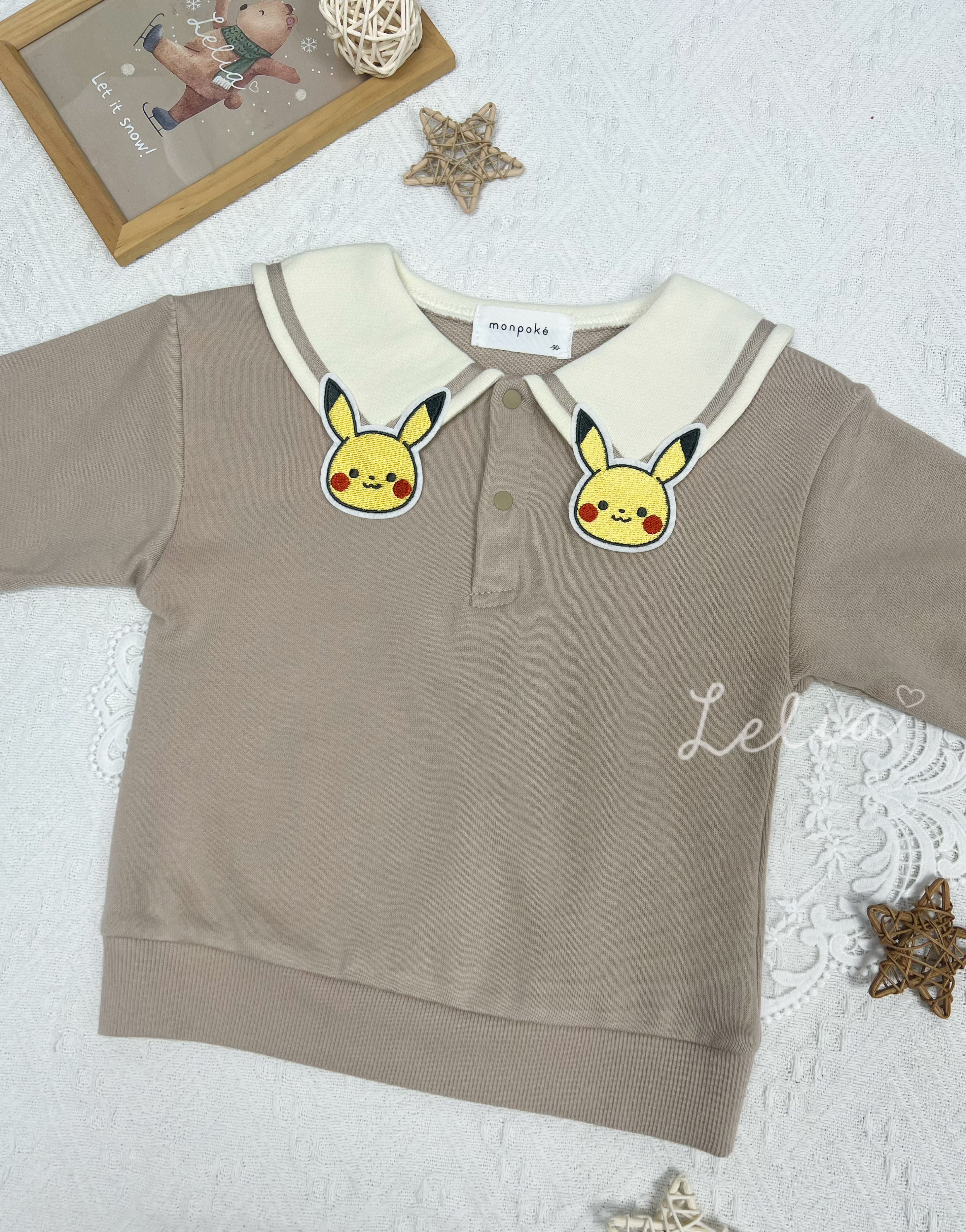 ▫️現貨▫️Monpoke水手領上衣（2色）