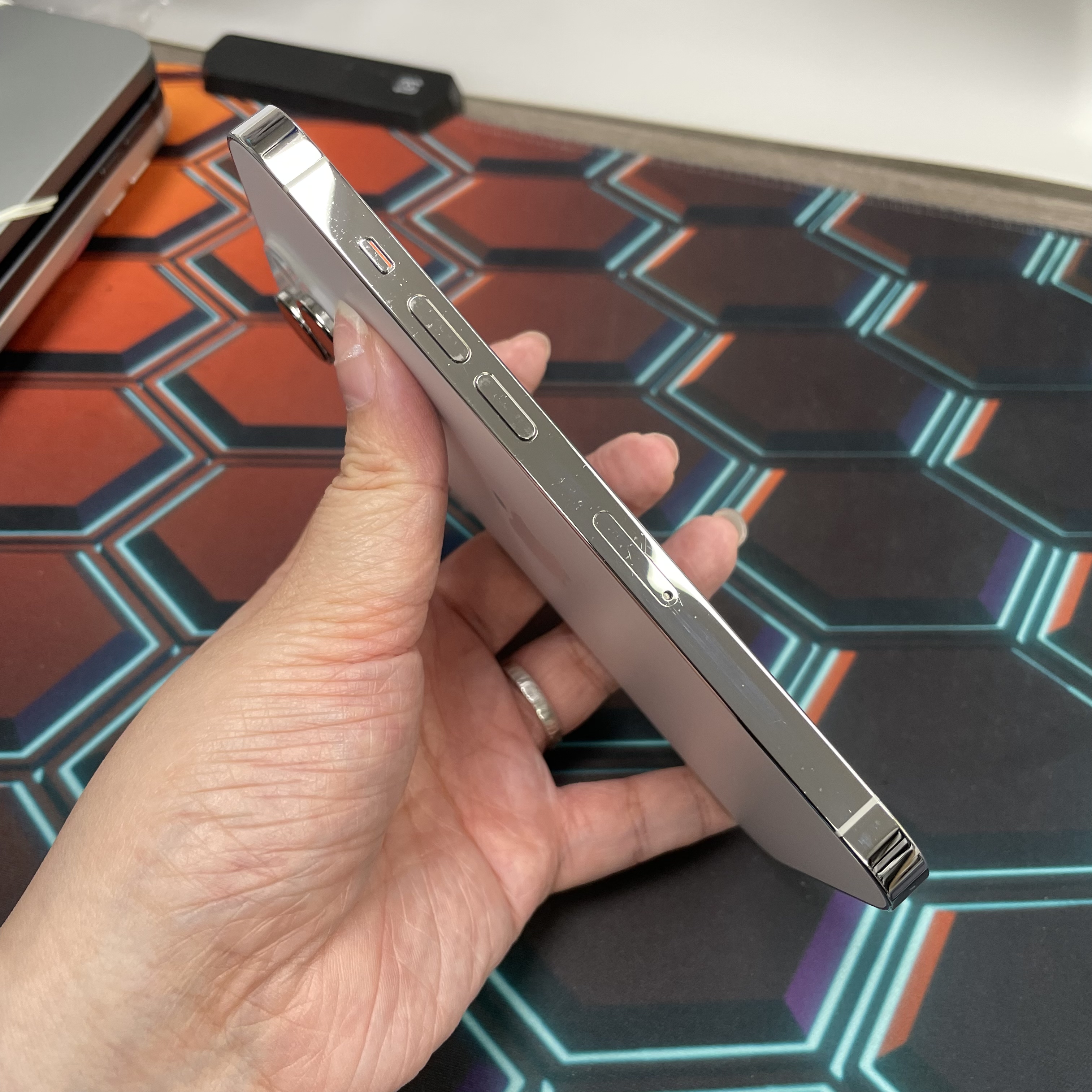 *7713 14 Pro 勁靚機 256GB 電91 白色 white
