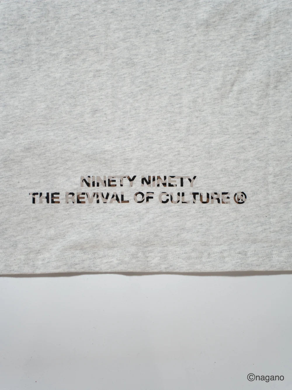 【日版官方受注】9090 x Chiikawa OG Logo Tee - Heather Gray