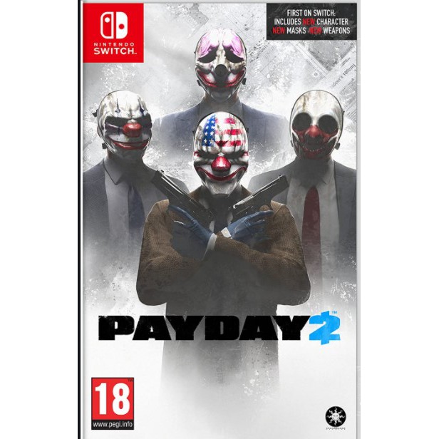 (🔥FLASH SALE🔥) Payday 2 (Nintendo Switch) Digital Download