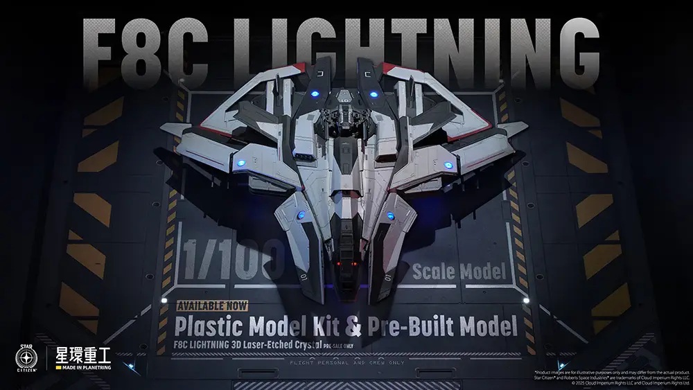 1/100 Anvil F8C Lightning (Plastic Model Kit Ver.) (Star Citizen)