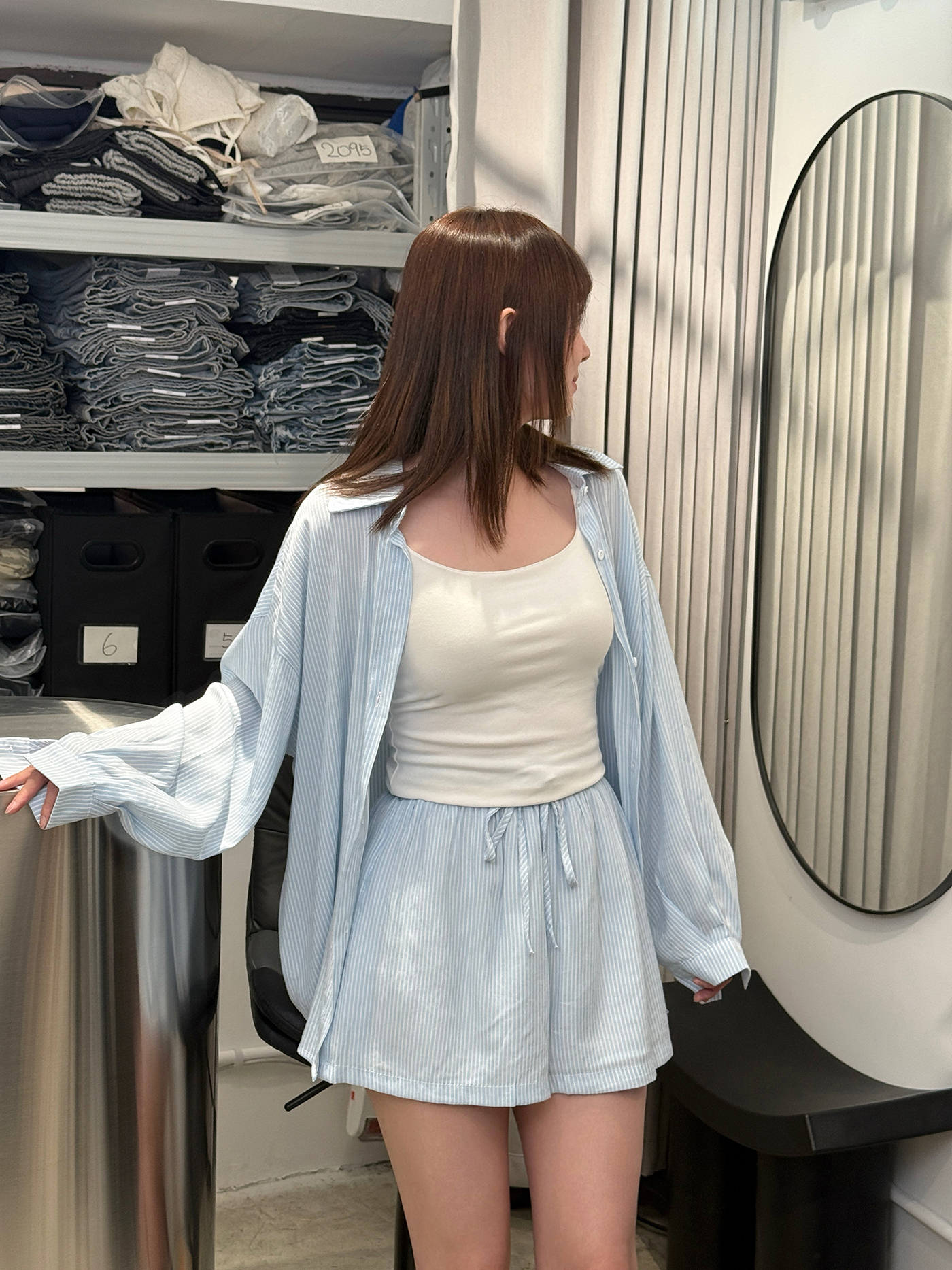 𝐑𝐞𝐚𝐝𝐲-𝐭𝐨-𝐰𝐞𝐚𝐫 𝐬𝐭𝐫𝐢𝐩𝐞𝐝 𝐬𝐡𝐢𝐫𝐭 𝐚𝐧𝐝 𝐬𝐡𝐨𝐫𝐭𝐬 𝐬𝐞𝐭
