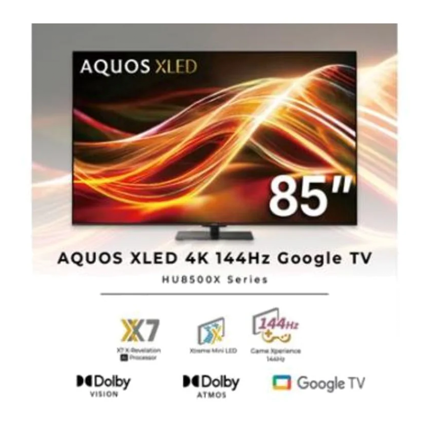 Sharp 85" 4K UHD XLED Google TV (4TC85HU8500X)