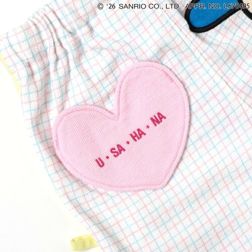 🆕【⭐訂購⭐】🇯🇵日本直送🌀#Sanrio 格紋 心形口袋 可愛刺繡 短褲［4款選］🌀 [ELDA-0264][260529]