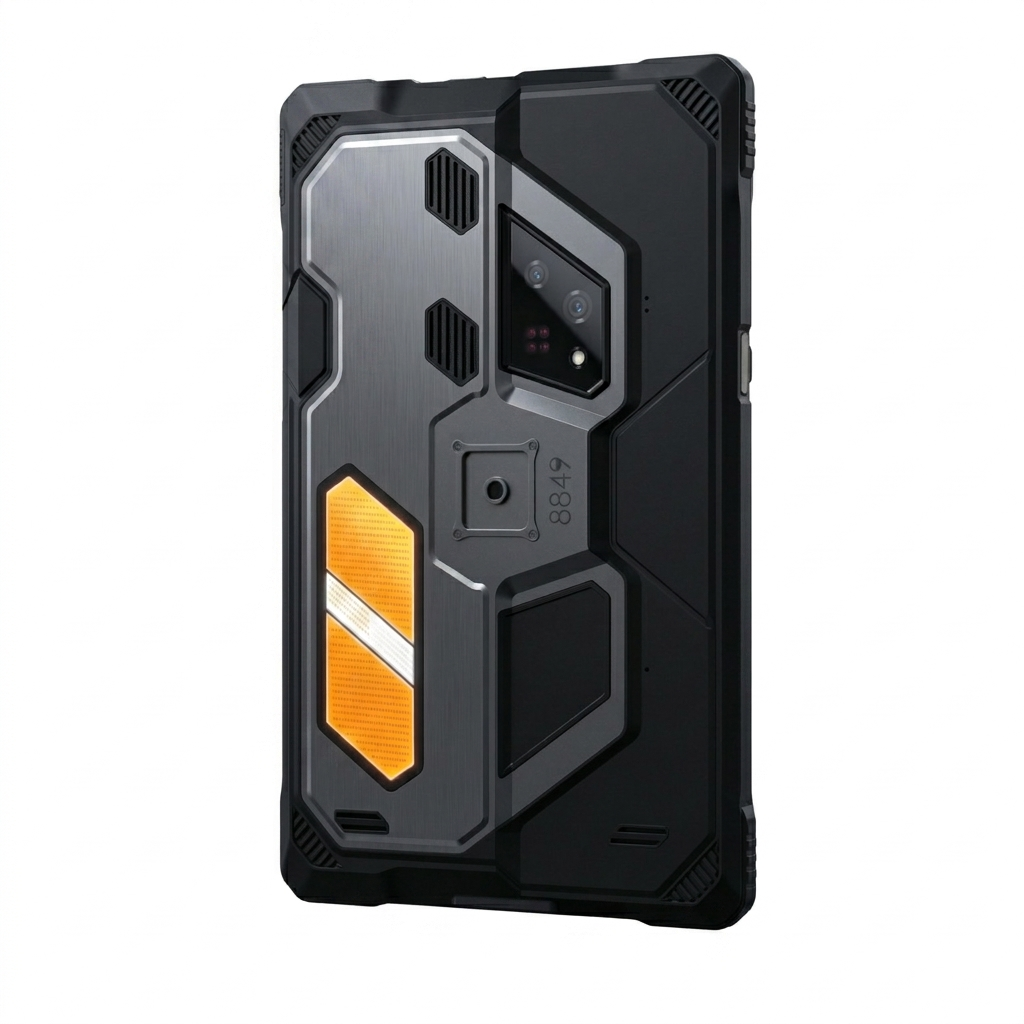 8849 / Unihertz Tank Pad Ultra 5G | 10.95吋 23400mAh 1080P DLP投影儀 測距儀 夜視 露營燈 警示燈 三卡槽 WiFi6 雙頻GPS NFC 三防 投影平板 Rugged Tablet with Projector