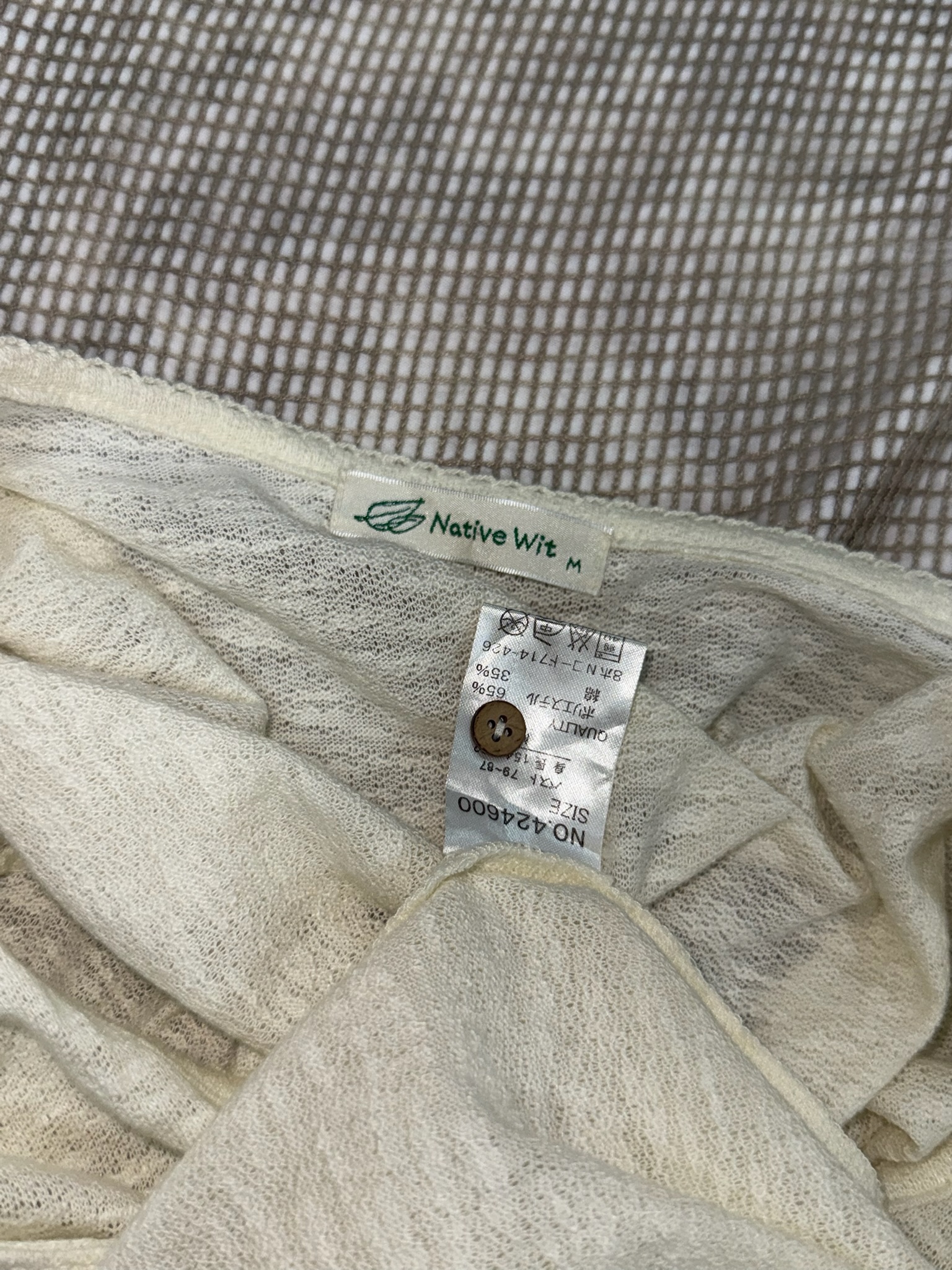 Yellow Lace Cream Angel