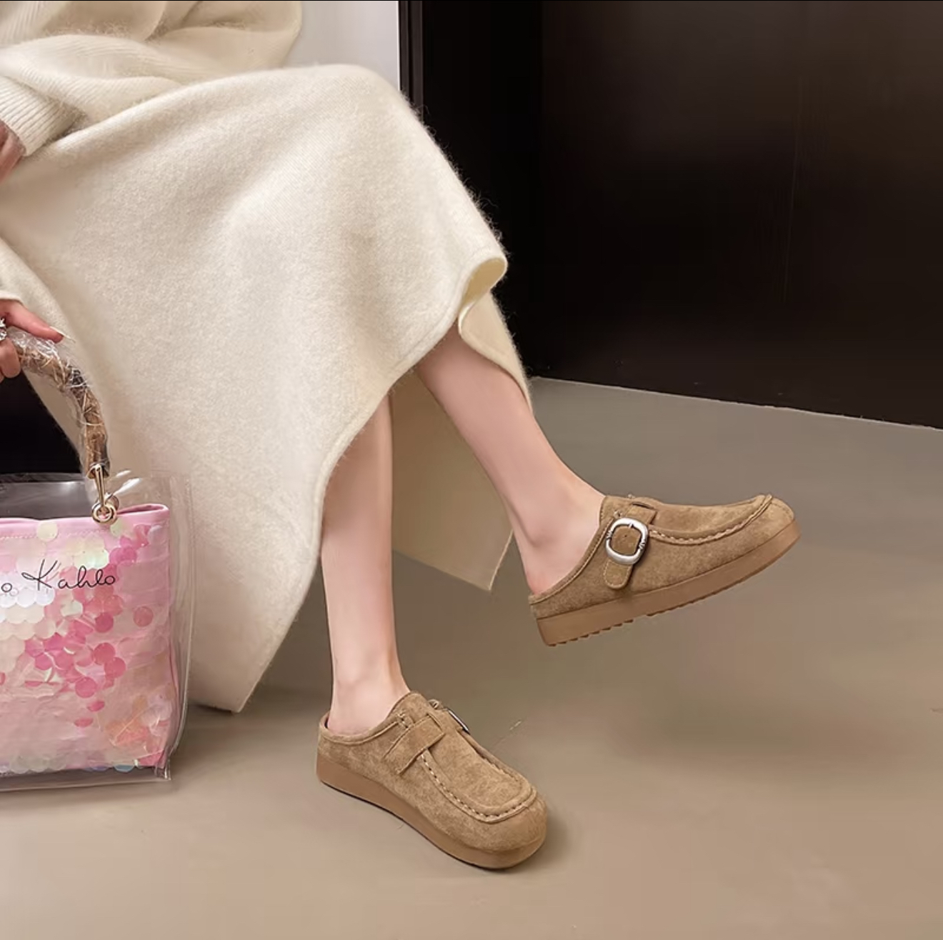 TW04 懒人勃肯半拖鞋