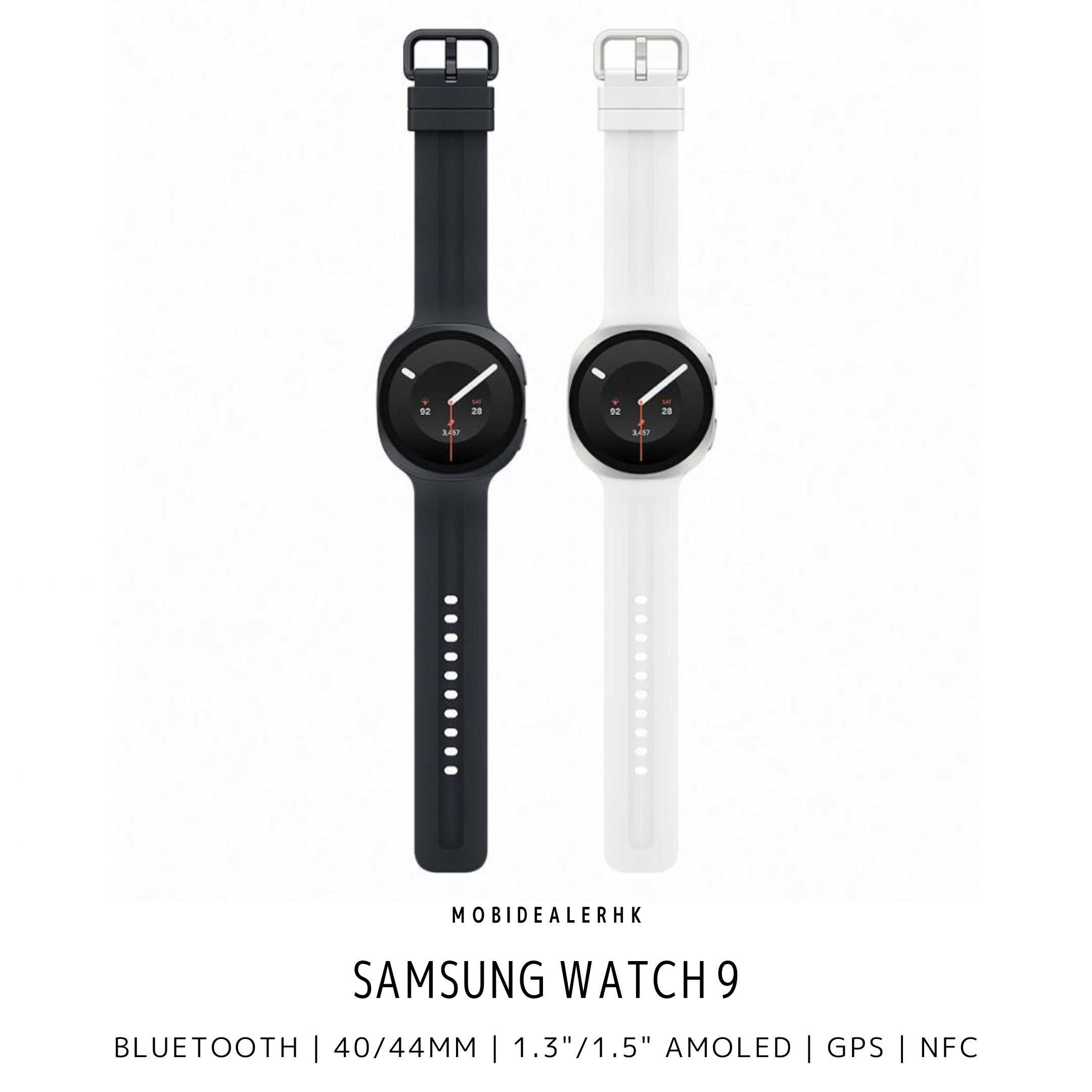 Samsung Galaxy Watch 9 | Bluetooth 藍牙 | 40MM | 智能手錶AMOLED 屏幕 | NFC | GPS | 2+32Gb
