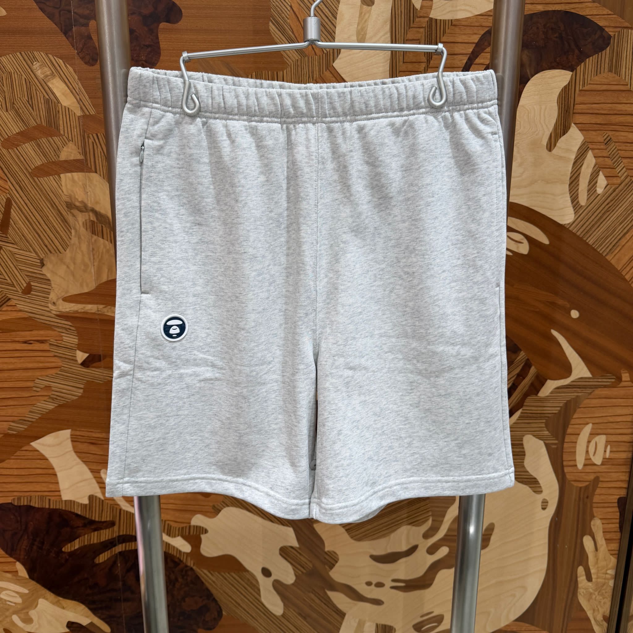 AAPE AAPENOW moonface sweat shorts (C685)