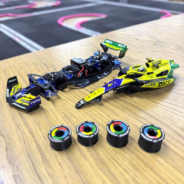 GL Formula One Full Option chassis with ESC and servo | HRC Mini-Z Arena