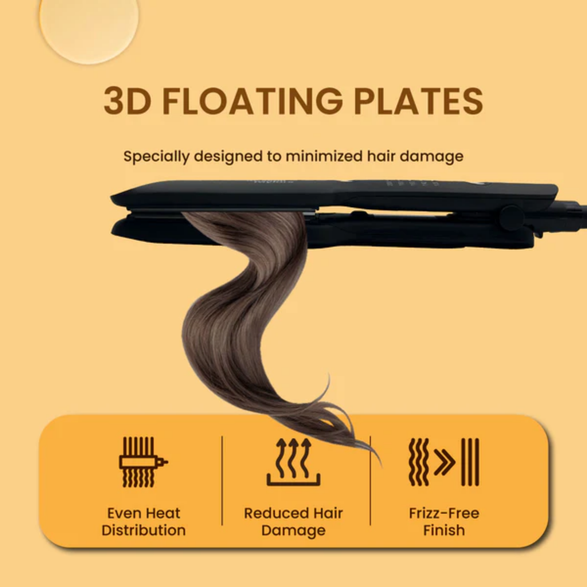 Russell Taylors Ceramic Hair Straightener (HS2)