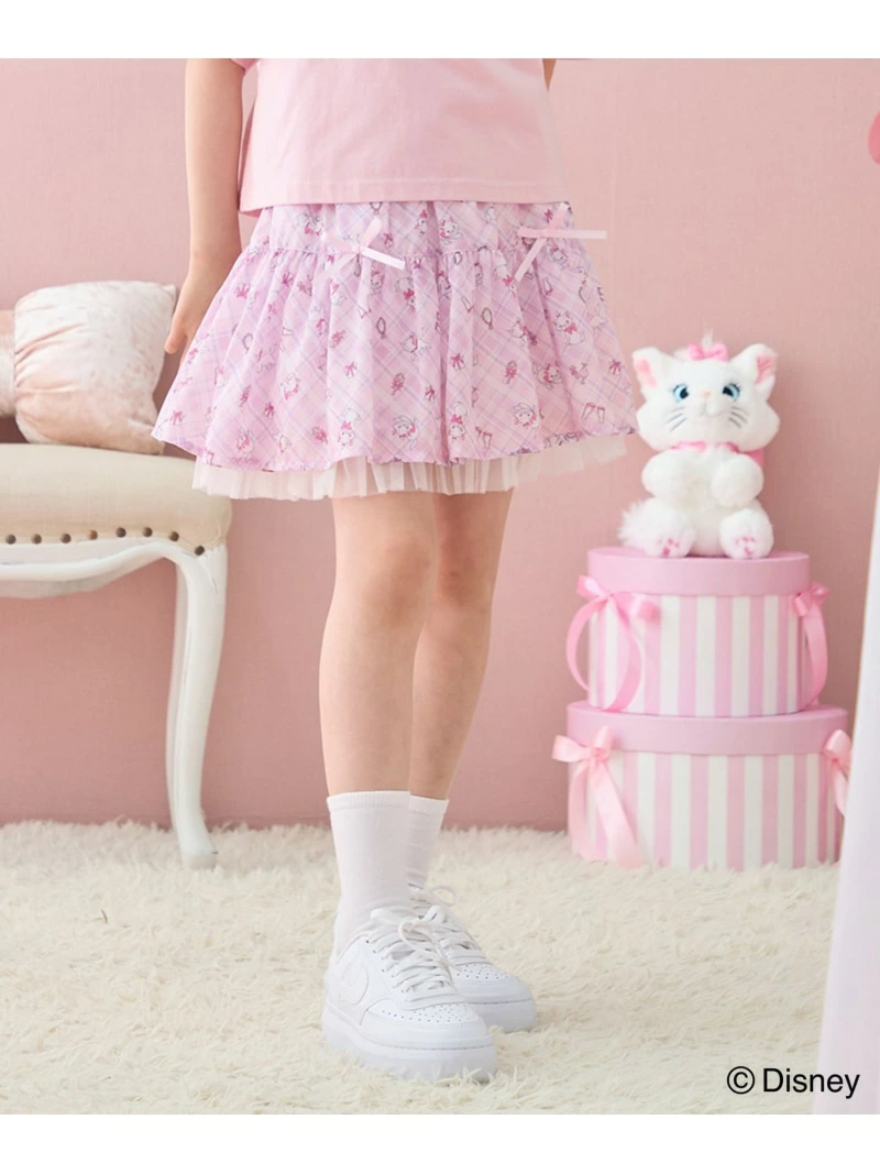 🆕【⭐訂購⭐】🇯🇵日本直送 #Marie 格紋 薄紗層疊下擺 雪紡 裙褲［2款選］🌀 [ELDA-0253][260528]