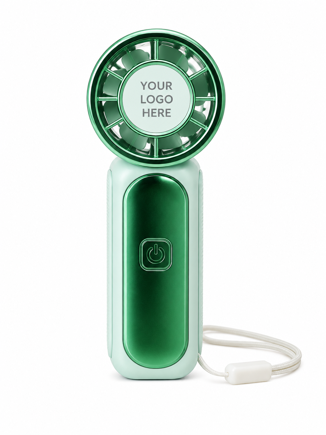 CUSTOM LOGO 丨 Mini Handheld Fan – 5 Speed | Max 199 Power | Rechargeable 