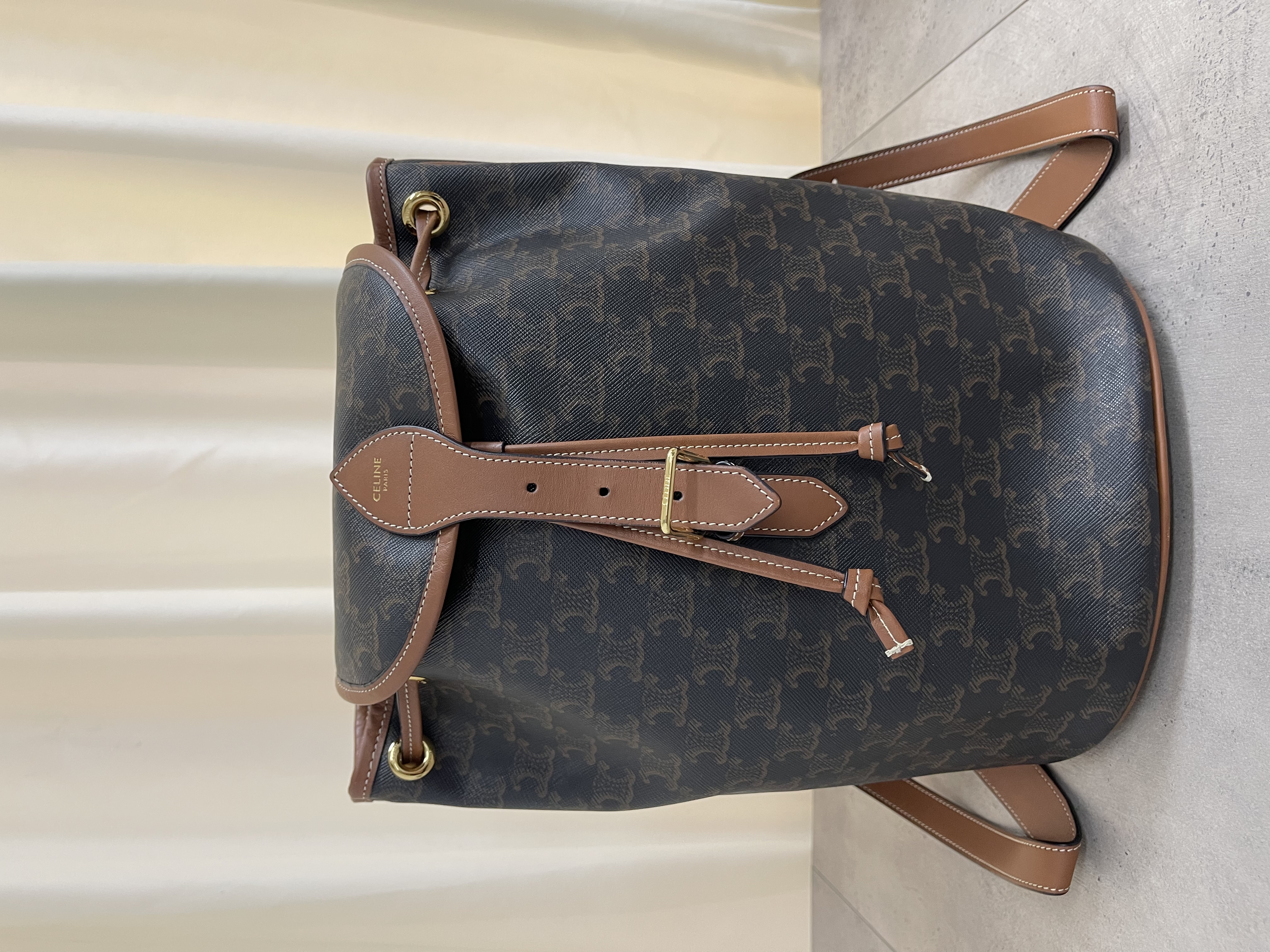 Pre-owned Celine Bucket Backpack/ Product Code: 26012608