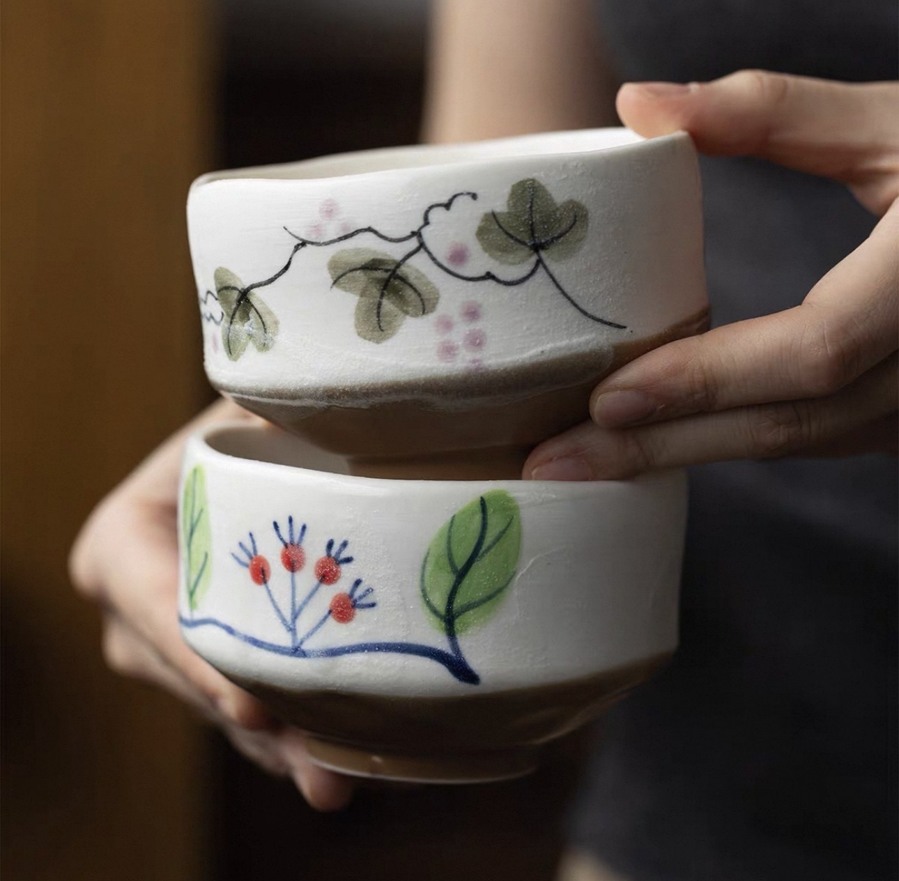 日本製美濃燒抹茶碗