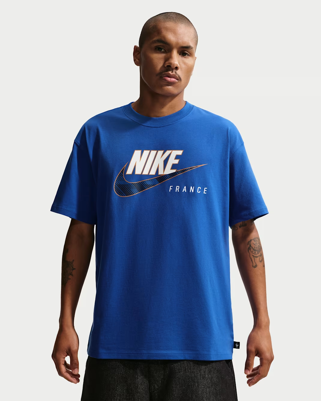 Nike France 法國藍色 2026-27 Futura 標誌純棉 T-Shirt IQ2263