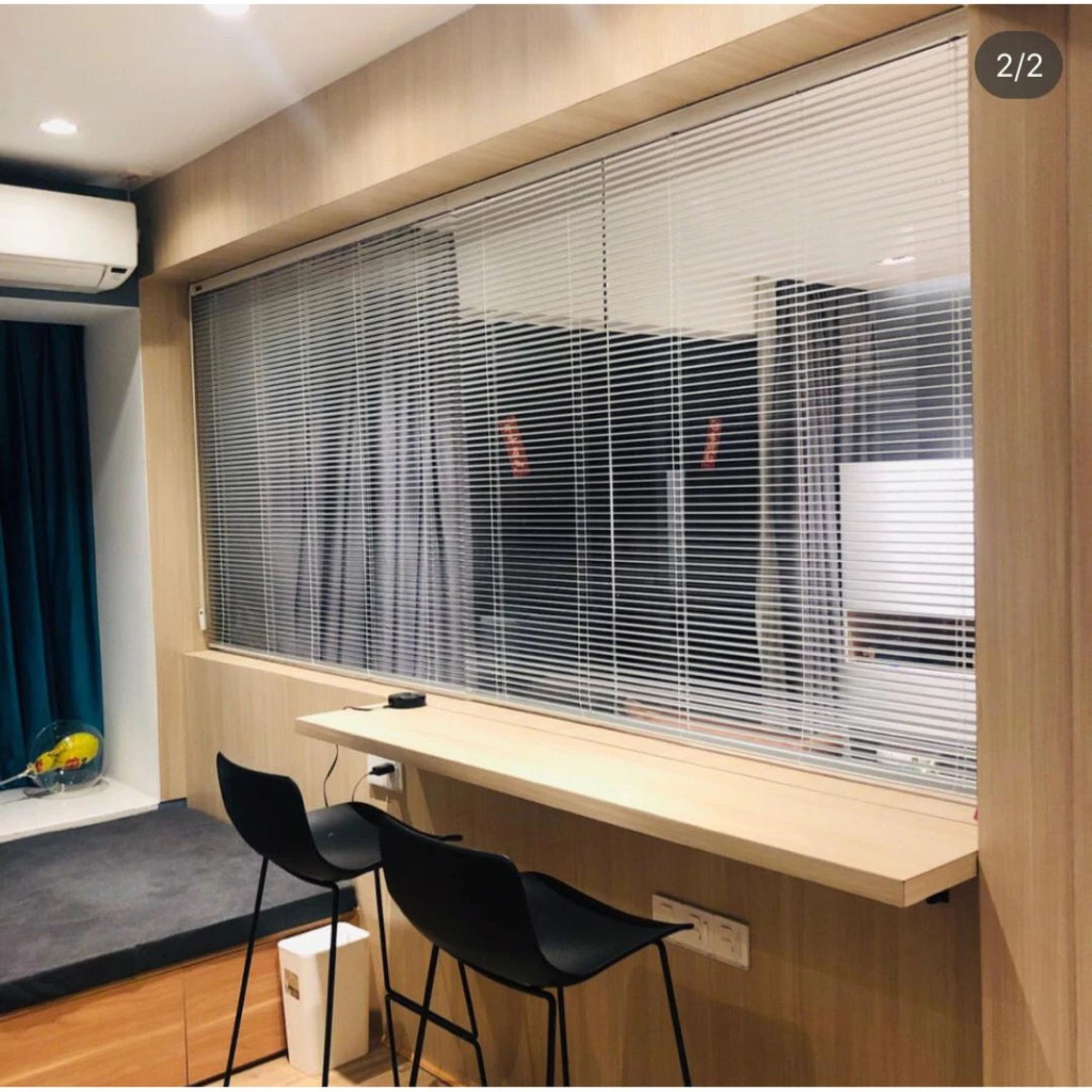 Custom 25mm Aluminium Venetian Blind | Heat Resistant | Friendly Use | Free Consultation | New Rolling System