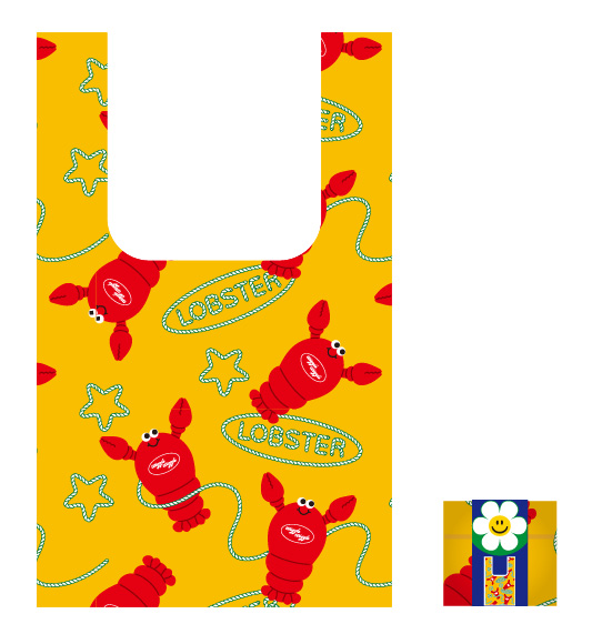 【台灣】 Wiggle Wiggle 背心購物袋（4款可選）