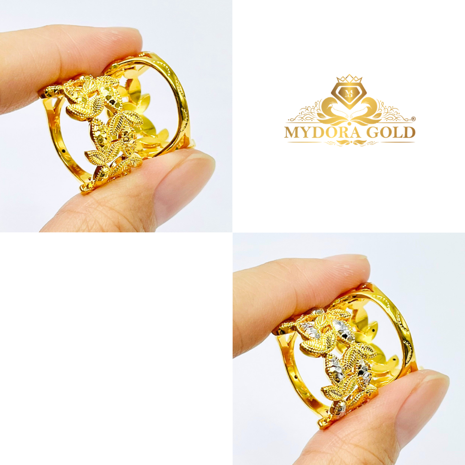 MYDORA Cincin Olive Leaf (5G) l EMAS 916/22K