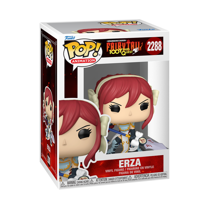 📦訂購 英國代購 Funko POP! FAIRY TAIL Erza Figure 魔導少年 模型