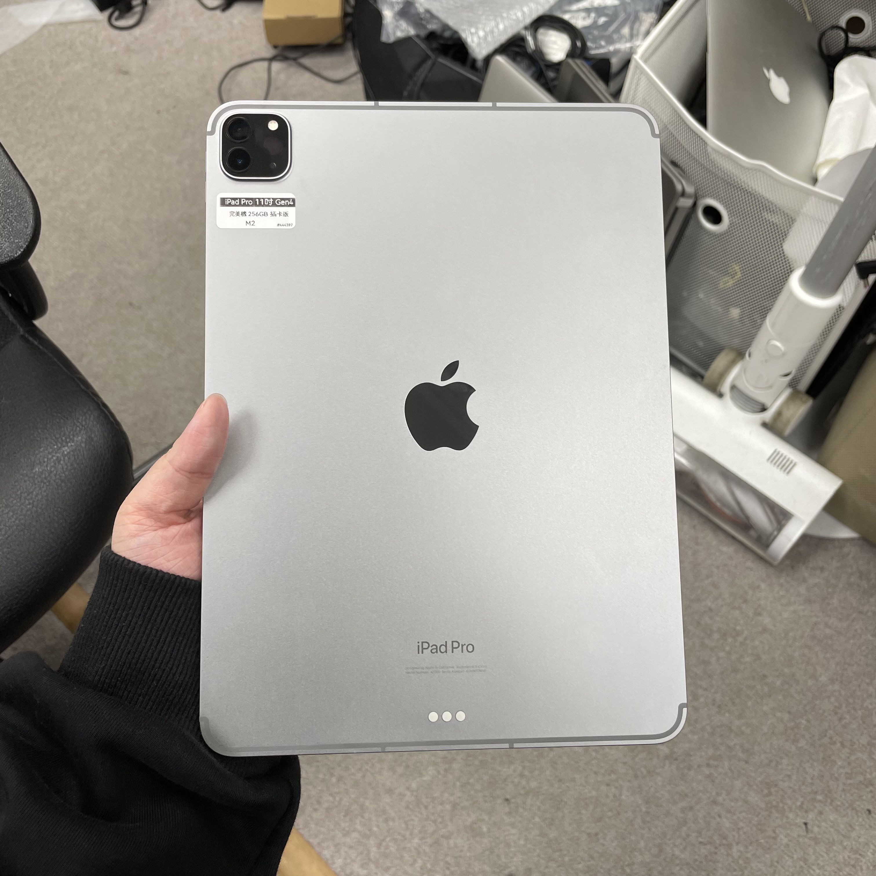 *444396 iPad Pro 4 11吋 M2 完美機 256GB 插卡版 銀色 sliver