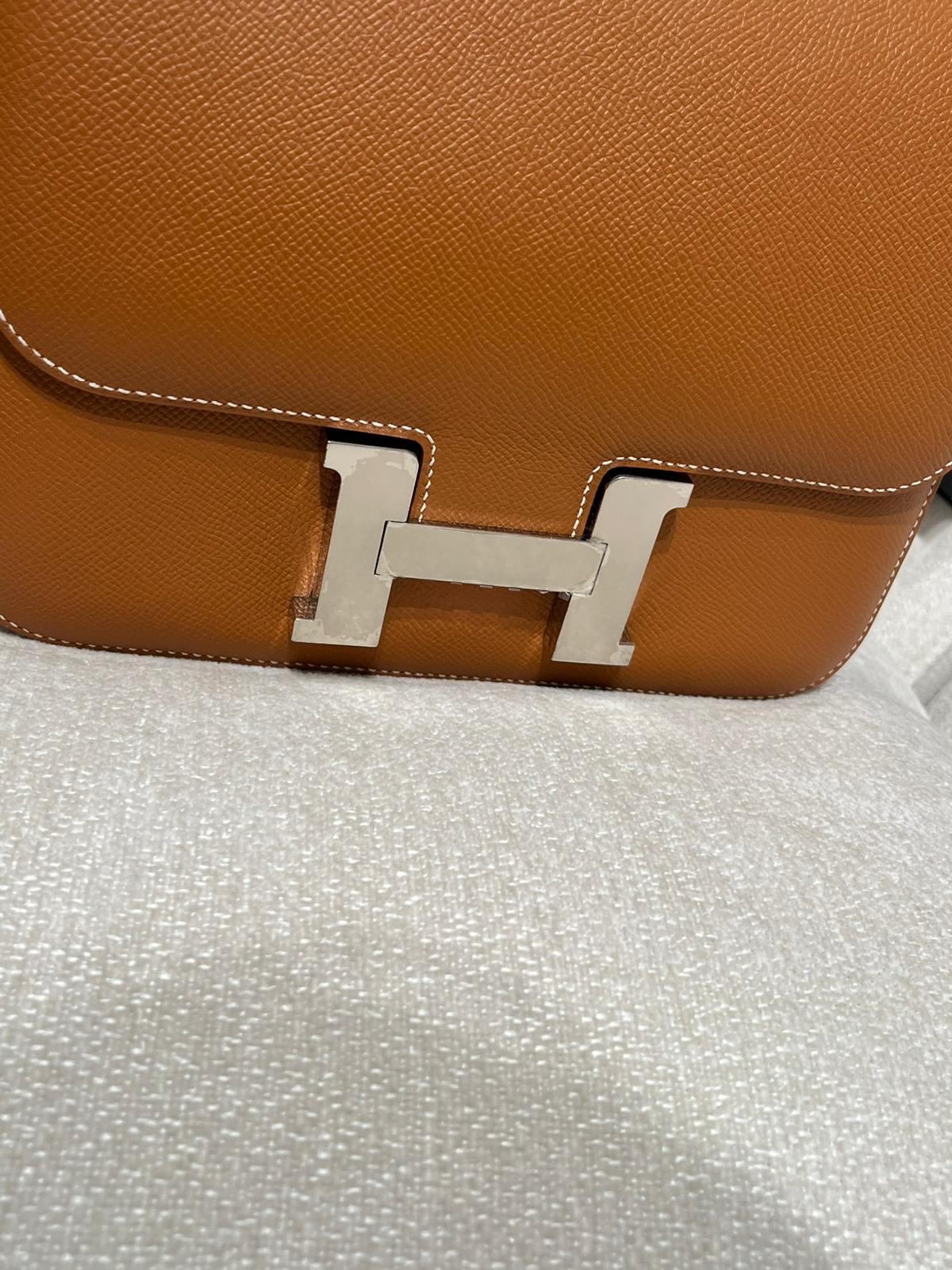 HERMES CONSTANCE 24, STAMP Z GOLD 銀扣，EPSOM牛皮，原裝貼 100%Authentic ,98%new ✅dust bag ✅box 