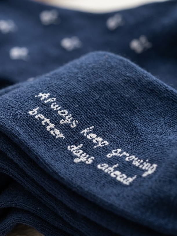 Korean Berry Bloom Women's High Crew Socks 