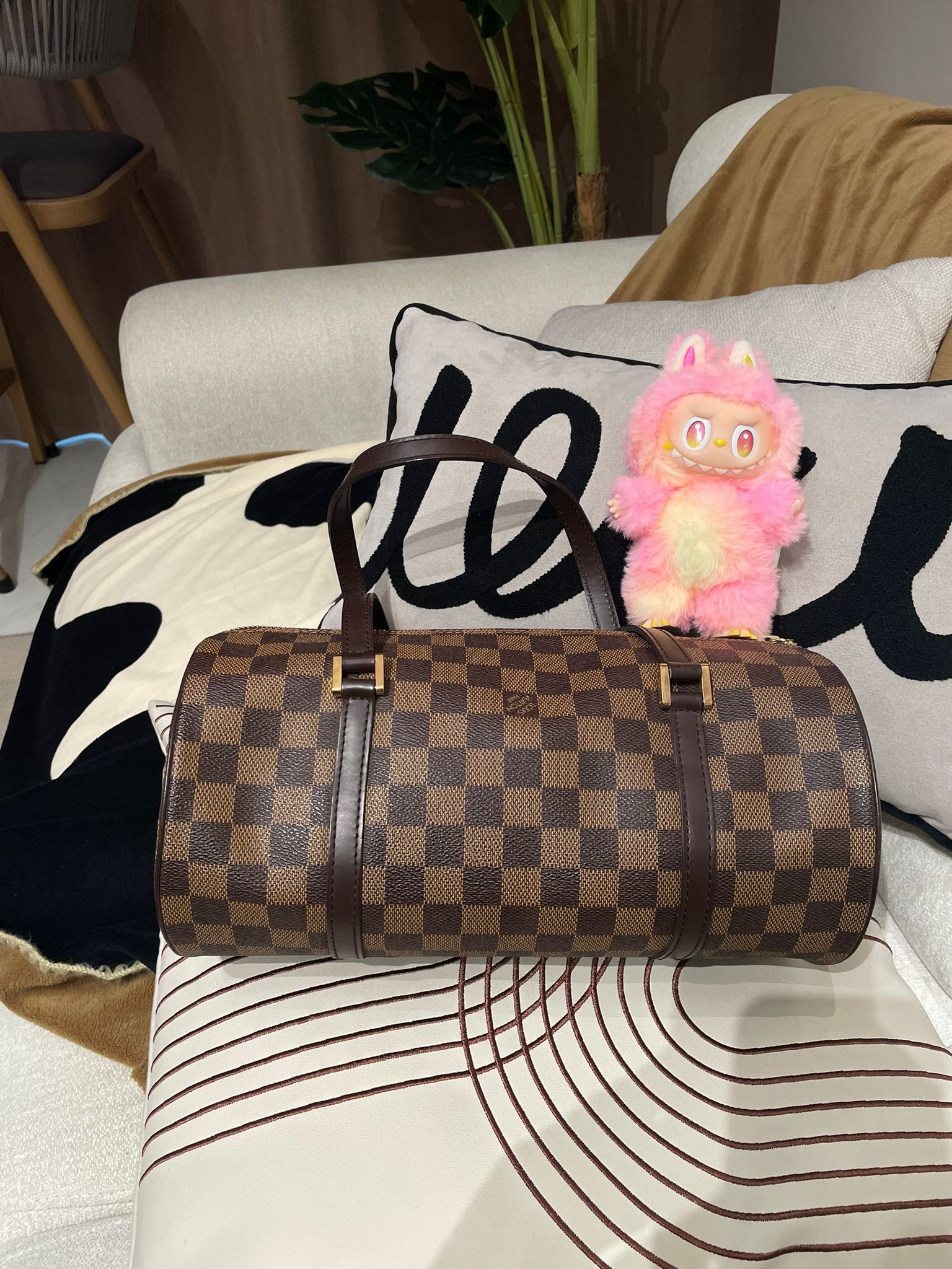 LV Papillon GM 100%Authentic, 90%New ✅Dust bag