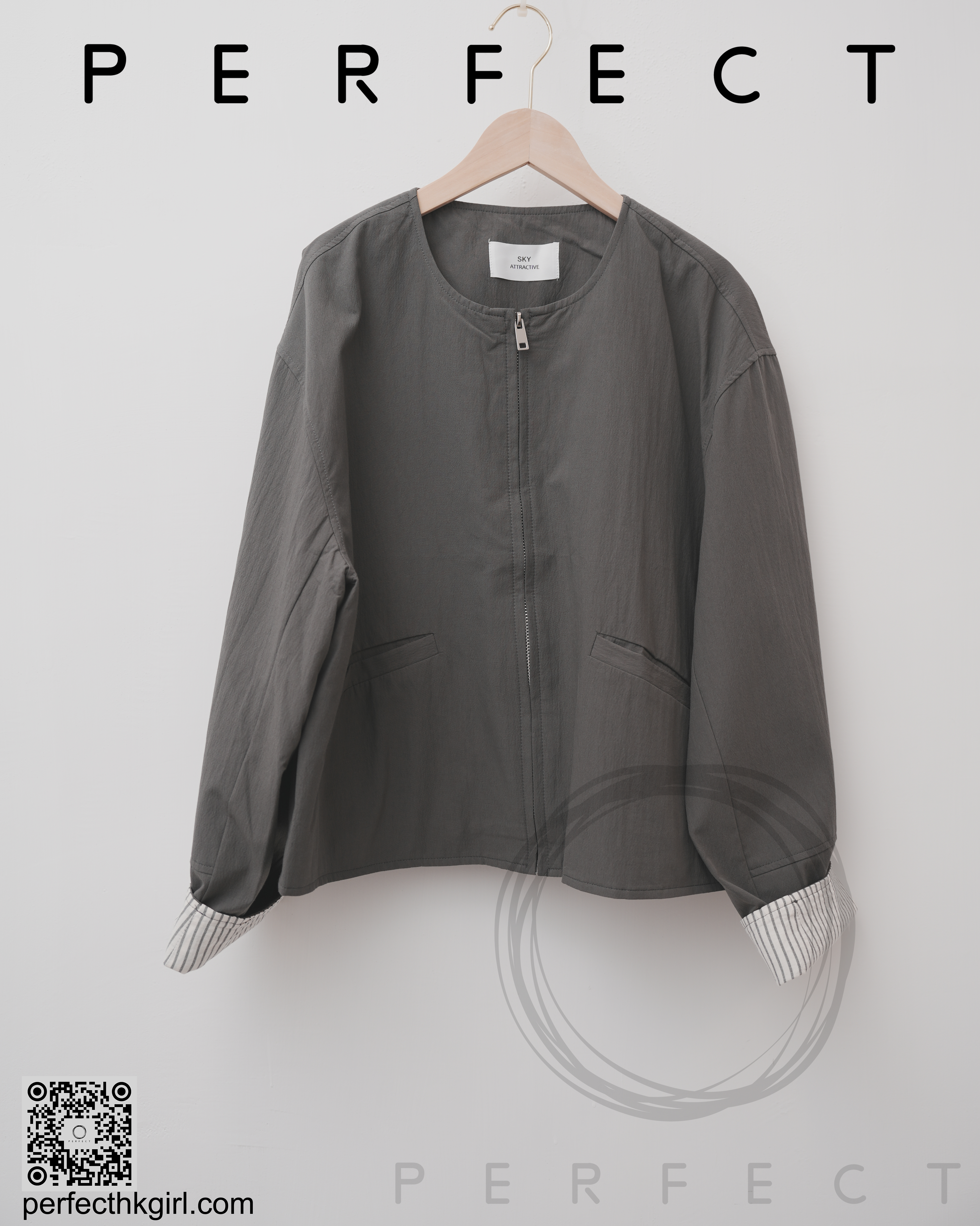 J0044_清爽文青外套（氣質灰色）
