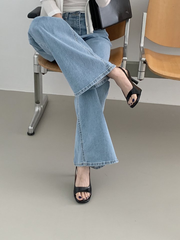 Open-toe Slingback (4 colors)
