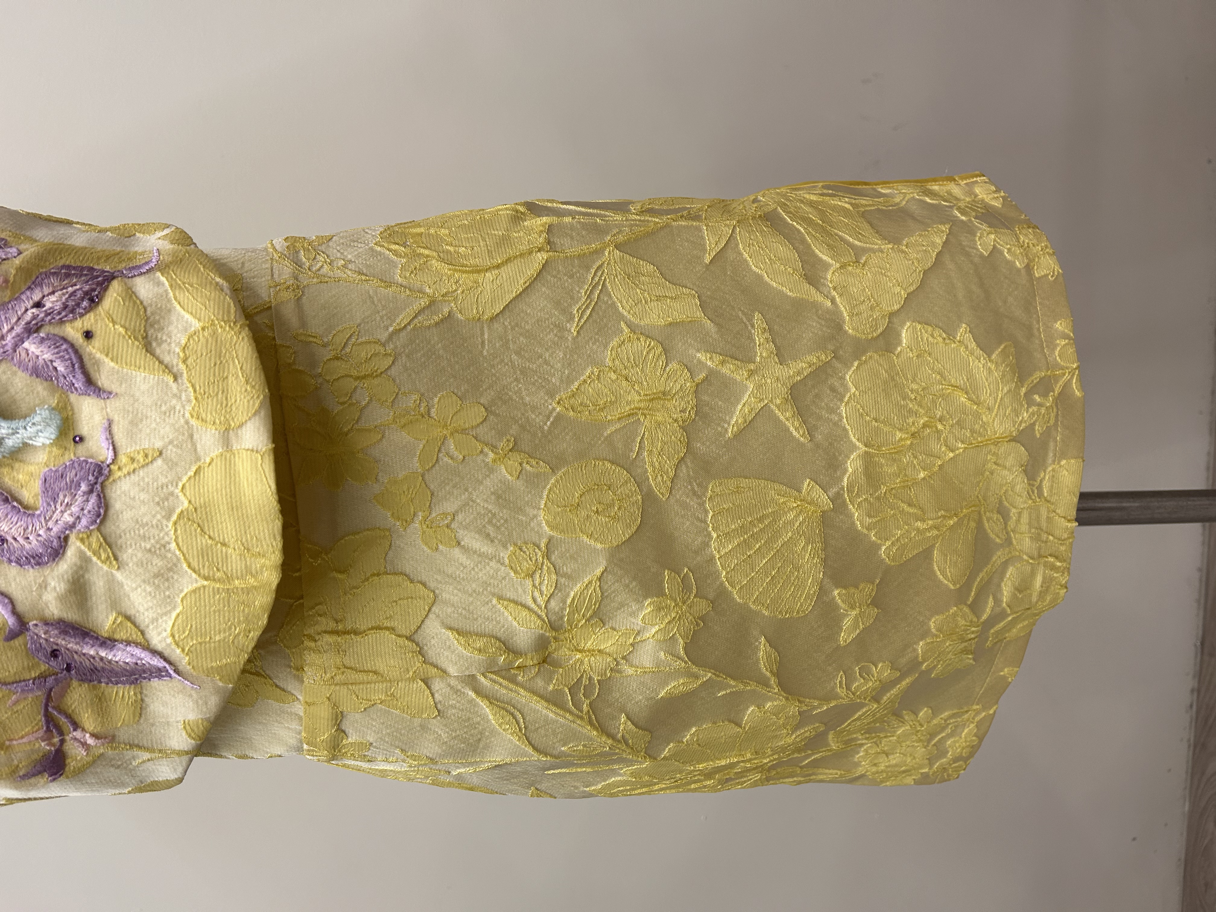 585.WB Lace Sleeveless Top + Skirt