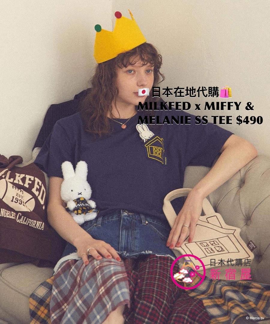 MILKFED x MIFFY AND MELANIE SS TEE