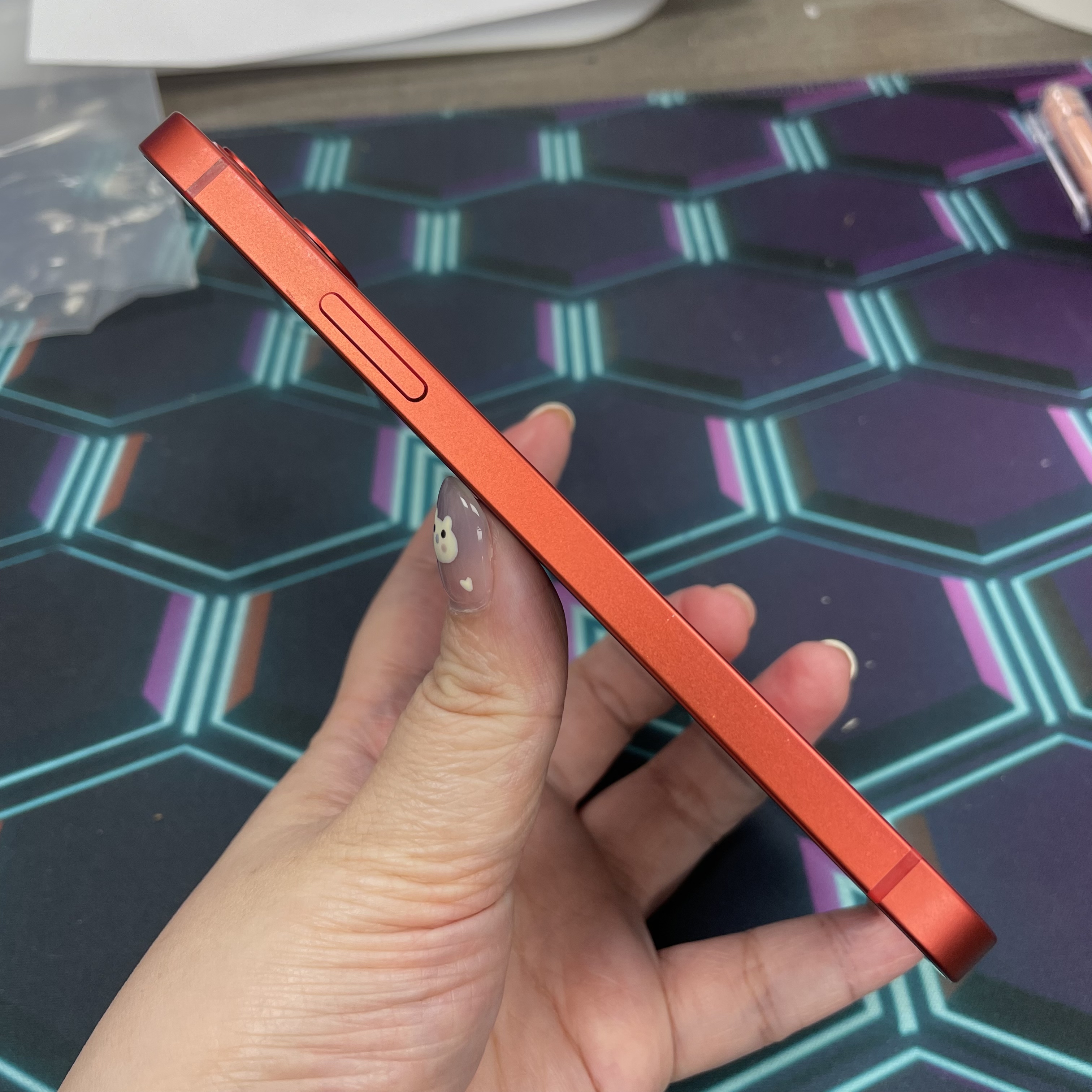 *6732 12 完美機 256GB 電100 紅色 red