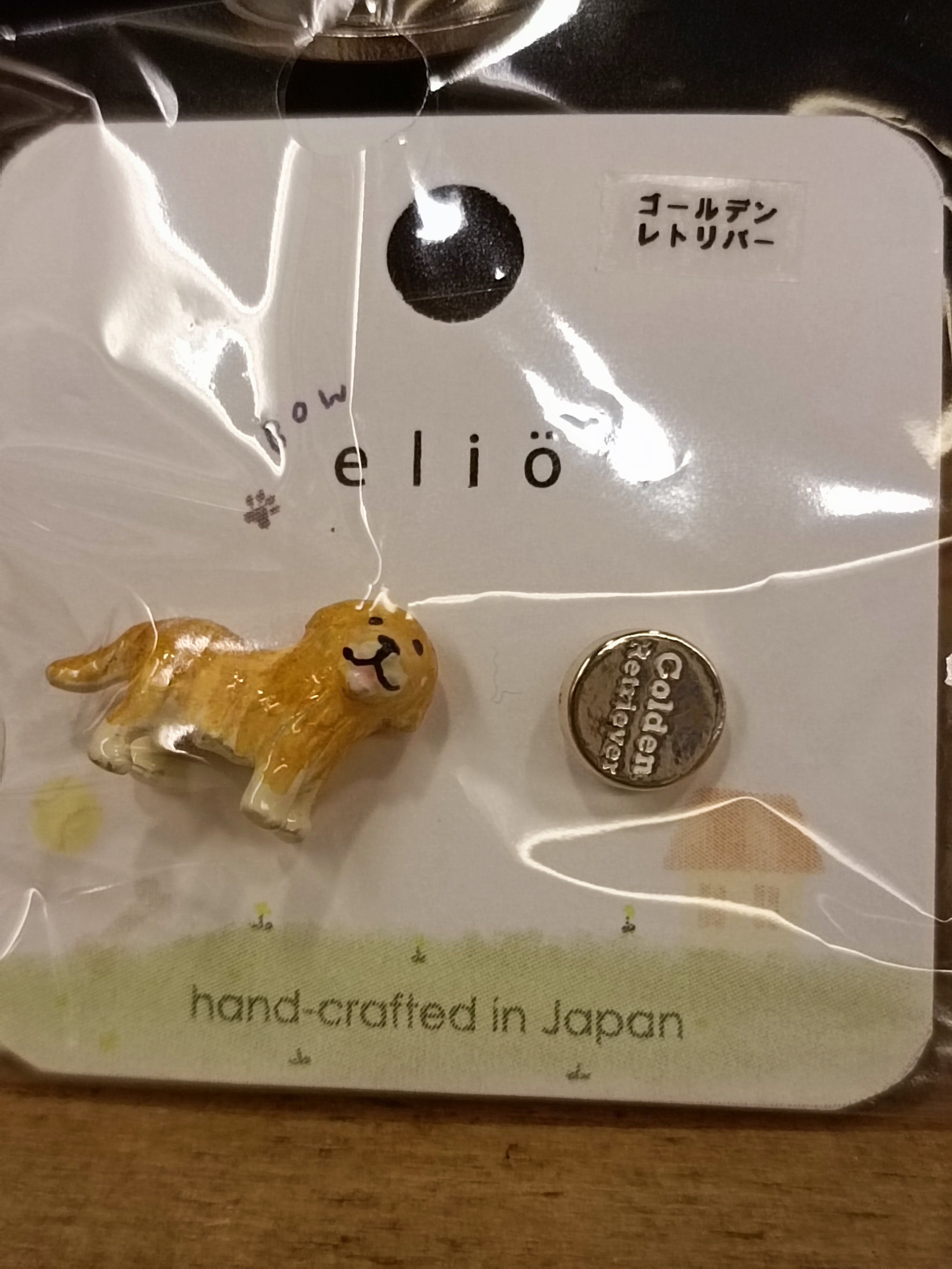 elio 黃金獵犬 耳環